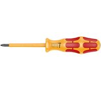 Wera 05051601001 1062 i PH VDE-insulated Kraftform Phillips-head screwdriver, PH 1 x 80 mm