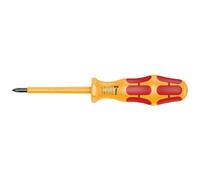 Wera 05051613001 1065 i PZ VDE-insulated Kraftform Phillips-head screwdriver, PZ 2 x 100 mm