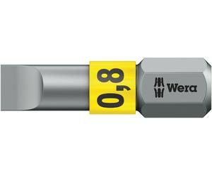 Wera 05056064001 800/1 BTZ bits, 0.8 x 5.5 x 25 mm
