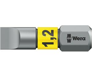 Wera 05056068001 800/1 BTZ bits, 1.2 x 6.5 x 25 mm