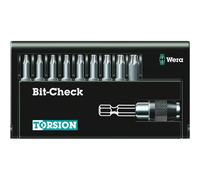 Wera 05056164001 8167-9 10-Piece Torx Torsion Bit-Check and Bit Ho...