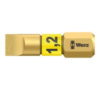 Wera 05056176001 BiTorsion Diamond Hard Bit For Slotted Screws 6.5mm x 25mm