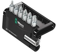 Wera 7 Piece Mini-Check Pozi Screwdriver Bit Set