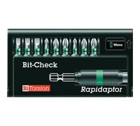 Wera 05056374001 8700-9 Rapidaptor Bit Holder with Bi-Torsion Bits...