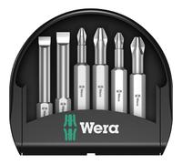 Wera 05056474001 Mini-Check Slotted/Phillips/Pozidriv Bits 50mm, 6...