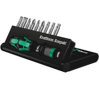 Wera Kraftform Kompakt 10 Bit-Holding Screwdriver & Bit Set, PH/PZ/SL/TX, 05056653001