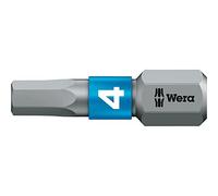 Wera 05056684001 4 x 25 mm 840/1 BTZ Bits - Silver