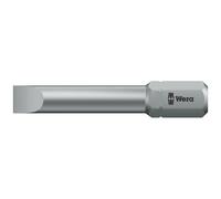 Wera 05057240001 Slot Drive Bit 12mm Hardened Steel Hex 5/16 DIN 3126