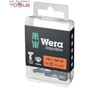 840/1 Impaktor Insert Bits Hex-Plus 3mm x 25mm (Box 10)