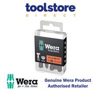 Wera Impaktor Diamond Coated Impact Driver Rated Screwdriver Bits PZ,PH,TX,HX