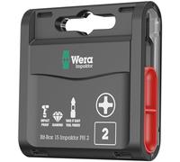 Wera 05057752001 BitBox Impaktor Phillips Screwdriver Bits PH2 x 25mm Pack of 15