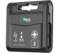 Wera 05057761001 Bit-Box 20 BTZ PZ, PZ 2 x 25 mm, 20 pieces