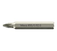 Wera 855/0 4mm Hex Drive Micro Pozi Screwdriver Bits PZ1 30mm Pack of 1