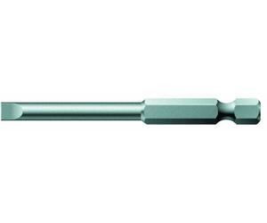 Wera 05059315001 0.6 x 4.5 x 50 mm 800/4 Z Bits for Slotted Screws - Silver