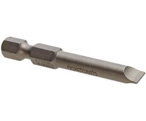Wera 05059325001 0.8 x 5.5 x 50 mm 800/4 Z Bits for Slotted Screws - Silver