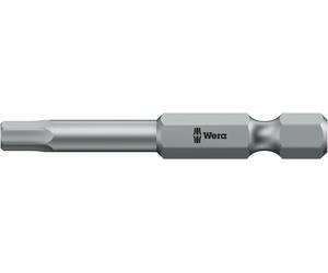 Wera 05059640001 840/4 Z Tamper-proof Hex-Plus BO bits, 2 x 89 mm