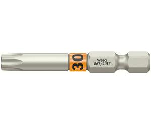 Wera 05060510001 867/4 TORX® HF Bits with holding function, TX 30 x 50 mm