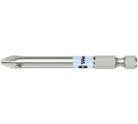 Wera 05071084001 PZ1 x 89 mm 3855/4 Stainless Steel Bits - Silver