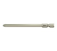 Wera 05071085001 3855/4 Stainless Steel Pozidriv Screwdriver Bit PZ 2