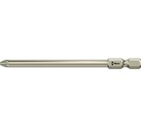 Wera 05071085001 PZ2 x 89 mm 3855/4 Stainless Steel Bits - Silver