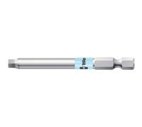 Wera 05071099001 3868/4 Internal Square Bits, Stainless Steel # 3 x 89