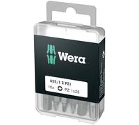 Wera 855/1Z SB Extra Tough Pozi Screwdriver Bits PZ3 25mm Pack of 10