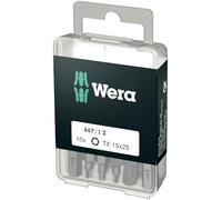 Wera 05072407001 867/1 DIY TORX® bits, TX 15 x 25 mm, 10 pieces