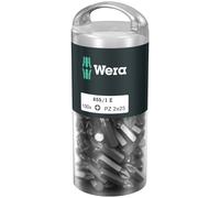 Wera 05072444001 855/1Z Classic Extra Tough Screwdriver Bits PZ2/25, Pack of 100
