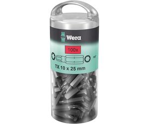 Wera 05072449001 867/1Z Extra Tough Screwdriver Bits TX25/25, Pack...
