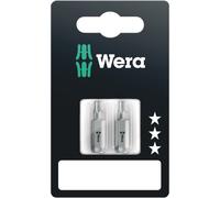 Wera 05073064001 867/1 Z TORX® BO SB bits with bore hole, TX 20 x 25 mm, 2 pieces