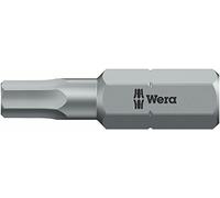 Wera 05073344001 Puntas, 6 x 25 mm, Set de 3 Piezas