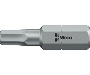 Wera 05073344001 Puntas, 6 x 25 mm, Set de 3 Piezas