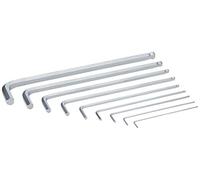 Chrome Plated Hex-Plus Hex Key Set, 9 Piece - 05073391001