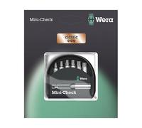Wera 05073404001 Classic Mini-Check Torx Bits, 7-Piece Set