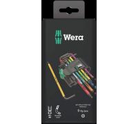 Wera 9 Piece Colour Coded Ball End Torx Key Set