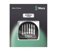 Wera 05073638001 Premium Mini-Check PH/PZ/Torx Bits, 6-Piece Set