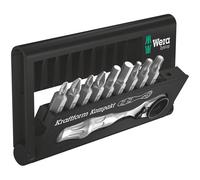 Wera 073645 Bit-Check BR9 Bits & Ratchet Set of 10
