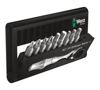 Wera 05073645001 Ratchet Set Kraftform Kompakt Zyklop Mini 1, Silver