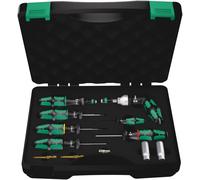Wera 05074746001 7443/12 Assembly set for tyre pressure control systems, 12 pieces