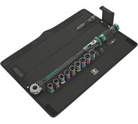 Wera 1/2" Click-Torque C3 Set 2 Wrench 40-200Nm Impact 11 Pce Socket Set,075681