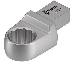 Wera 05078625001 7771 Ring spanner insert, 9x12 mm, 9x12 x 12 x 44 mm