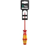 Wera 160 i SB VDE Kraftform Plus Slotted Screwdriver 3mm 100mm