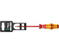 Wera 05100003001 0.8 x 4 x 100 mm "160i SBVDE" Insulated Screwdriver for Slotte