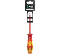 Wera 05100003001 0.8 x 4 x 100 mm "160i SBVDE" Insulated Screwdriver for Slotte