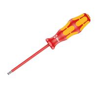 Wera 05100004001 Kraftform Plus 160i VDE Ins S/Driver Slotted Tip ...