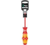Wera 05100025001 1 x 2 x 100 mm "168i SB VDE" Insulated Screwdriver - Silver