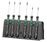 Wera 05118156001 2052/6 Hexagon Kraftform Micro Electronic Screwdriver Set