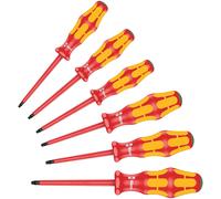 Wera 05133356001 4013288160072 Screwdriver Set Kraftform PlusSerie 100" 167i-6 pcs, Multi