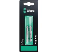 Wera 855/4 TZ SB Torsion Extra Tough Pozi Screwdriver Bits PZ3 50mm Pack of 2