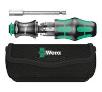 Wera 05134491001 4013288175373 Compact Tool Set Kraftform 28" with Pouch, Silver